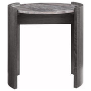 Gladstone - Round Faux Marble Top Table - JaxCo Furniture