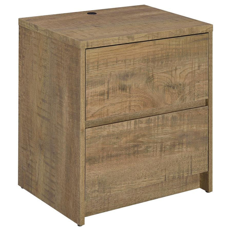 Westpark - 2-Drawer Nightstand LED Lights And USB - JaxCo Furniture