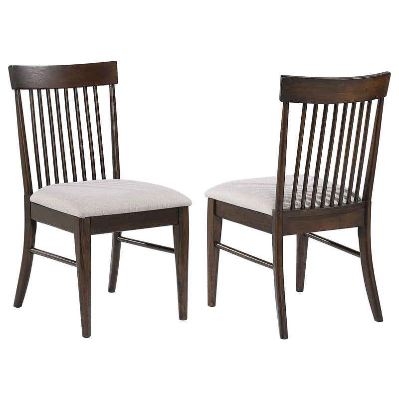 Everton - Wood Dining Side Chair (Set of 2) - Dark Walnut - JaxCo Furniture