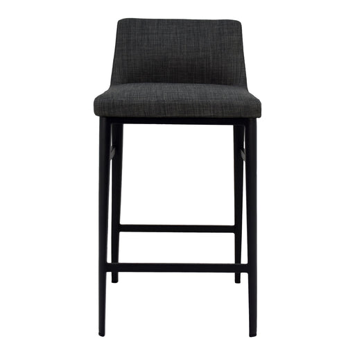 Baron - Counter Stool - Charcoal - JaxCo Furniture