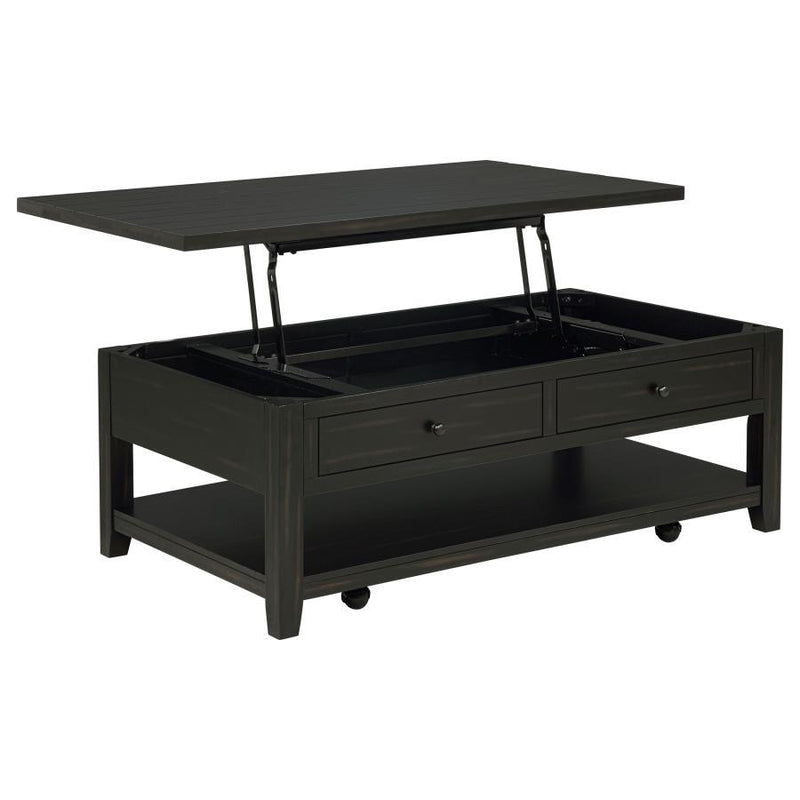 Payne - 48" Mobile Lift Top Coffee Table - JaxCo Furniture