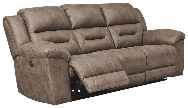 Stoneland - Power Reclining Sofa - JaxCo Furniture
