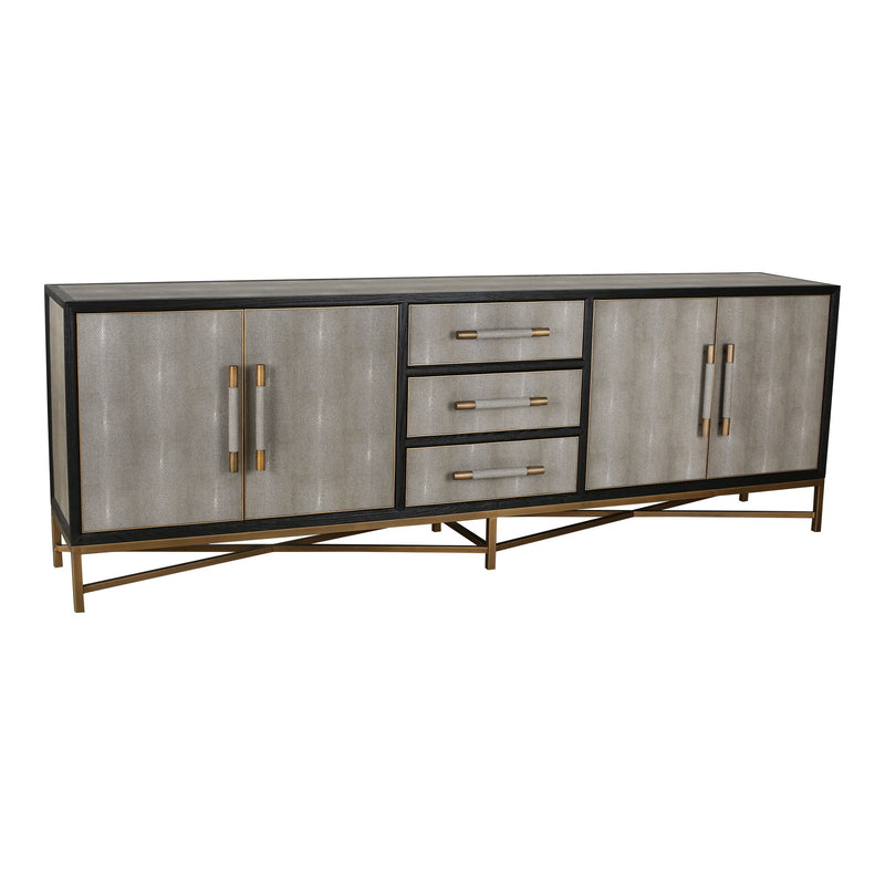 Mako - Large Sideboard - Dark Gray - JaxCo Furniture