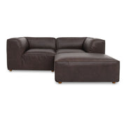 Form - Nook Modular Sectional - Espresso Brown - JaxCo Furniture