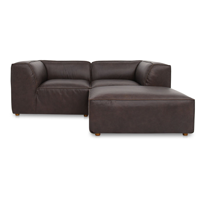 Form - Nook Modular Sectional - Espresso Brown - JaxCo Furniture
