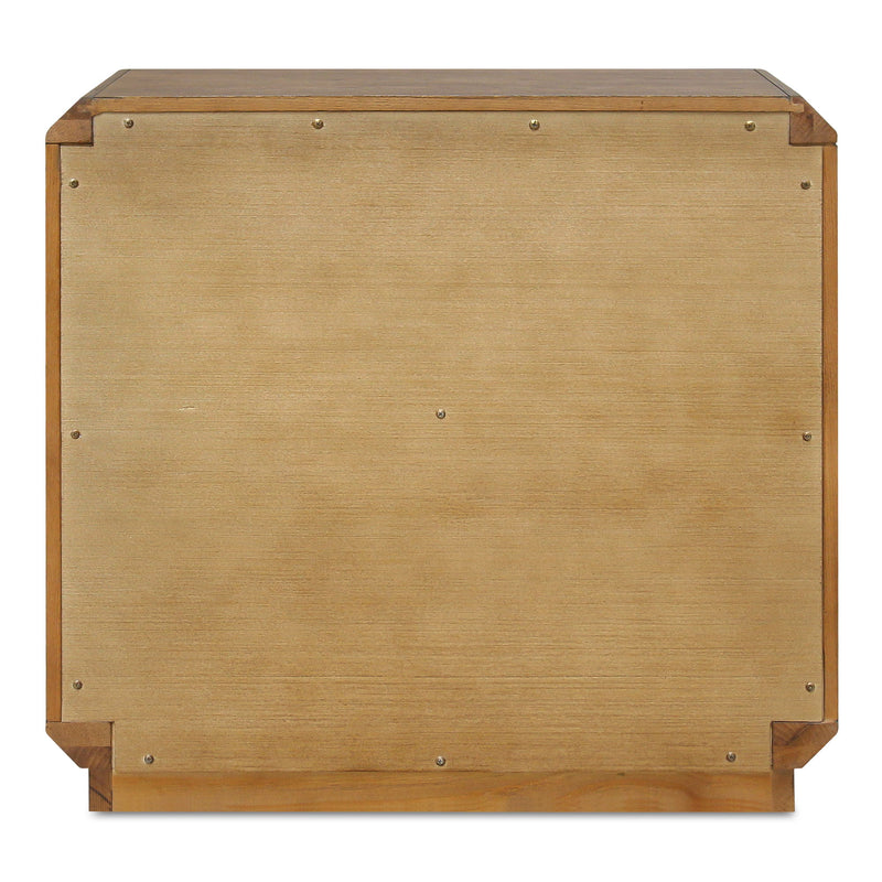 Caleb - Accent Nightstand - Dark Brown - JaxCo Furniture