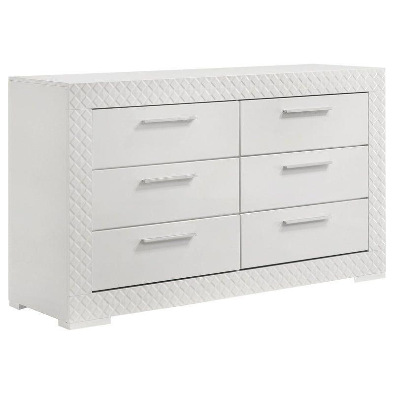 Ives - 6-Drawer Dresser - JaxCo Furniture