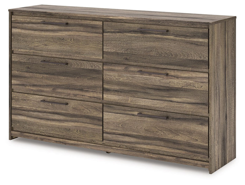 Elbrim - Six Drawer Dresser - JaxCo Furniture