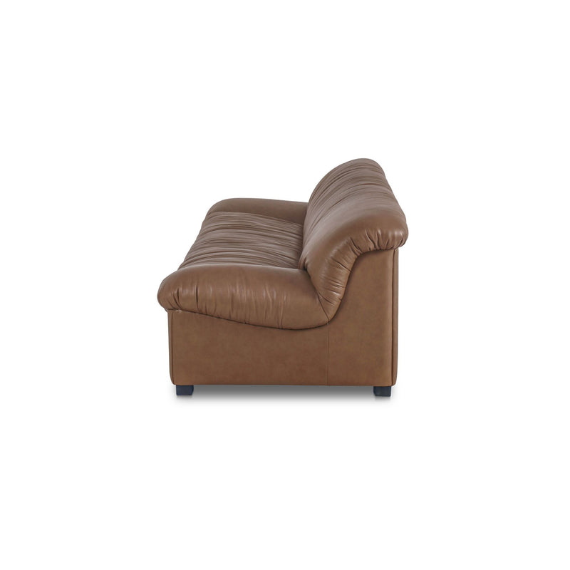 Halston - Stationary Sofa - Dark Brown - JaxCo Furniture