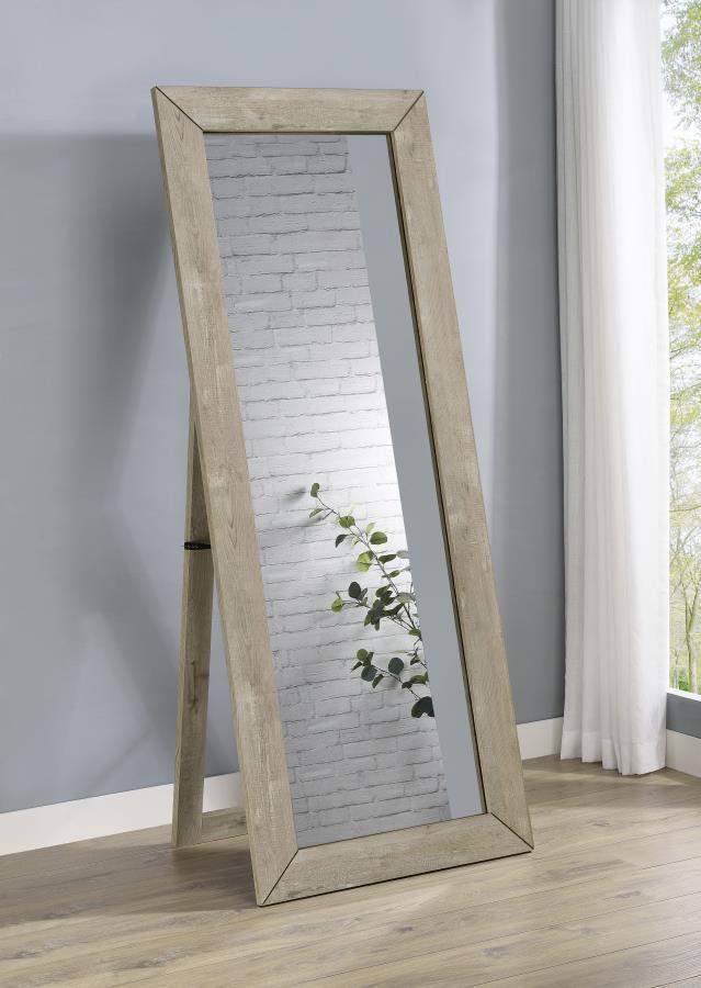 Cadence - Tempered Glass Full Length Mirror - JaxCo Furniture