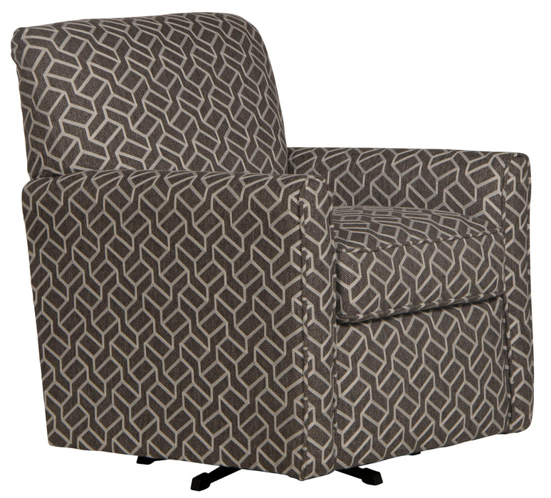 Cutler - Swivel Chair - Ash - JaxCo Furniture