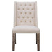 Bexley - Fabric Upholstered Dining Side Chair (Set of 2) - Beige - JaxCo Furniture