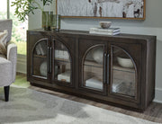 Dreley - Grayish Brown - Accent Cabinet - JaxCo Furniture