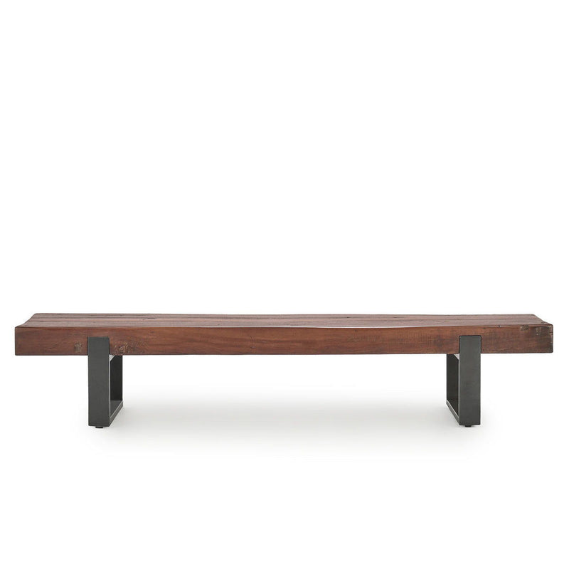 Duarte - Bench - Reclaimed Brown - JaxCo Furniture