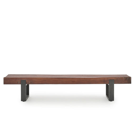 Duarte - Bench - Reclaimed Brown - JaxCo Furniture
