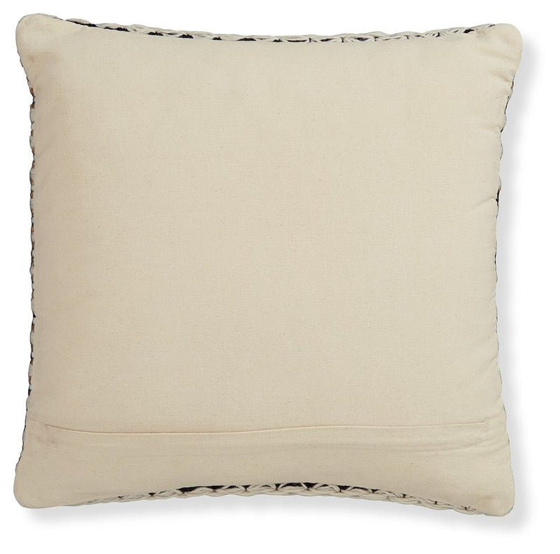 Nealington - Brown / Black / White - Pillow (Set of 4) - JaxCo Furniture