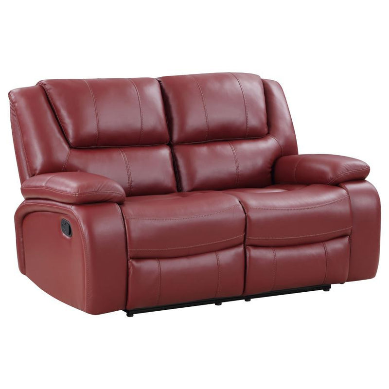 Camila - Upholstered Motion Reclining Loveseat - JaxCo Furniture