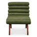 Arlo - Accent Chair Performance Fabric - Dark Green - JaxCo Furniture