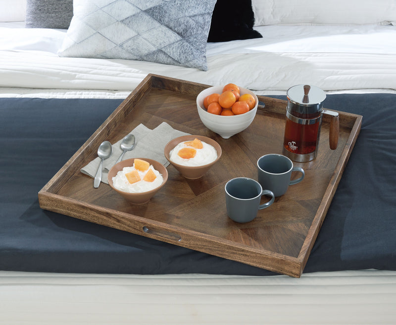 Heddford - Brown - Tray - JaxCo Furniture