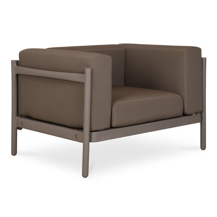 Suri - Outdoor Lounge Chair - Taupe - JaxCo Furniture