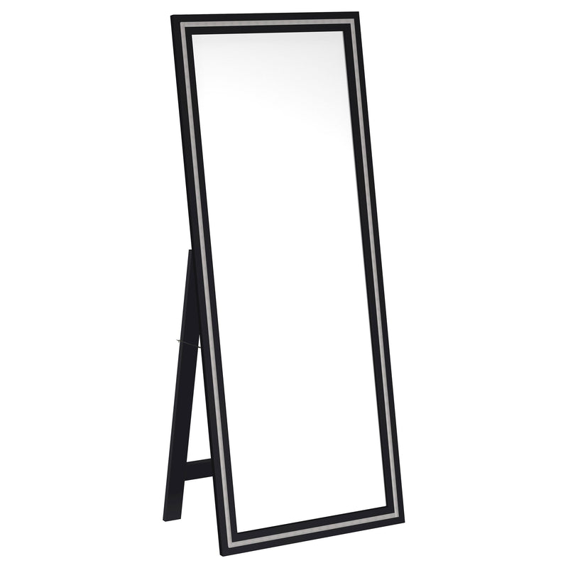 Windrose - Tempered LED Standing Mirror - JaxCo Furniture