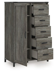 Frandern - Gray - Dressing Chest - JaxCo Furniture