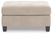 Willarae - Taupe - Ottoman - JaxCo Furniture