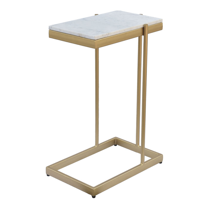 Sulu - C Table - White - JaxCo Furniture