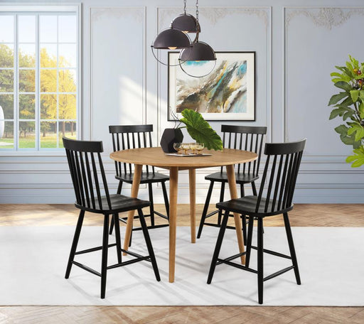Andrews - Round Counter Dining Set - JaxCo Furniture