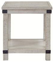 Carynhurst - Whitewash - Rectangular End Table - JaxCo Furniture