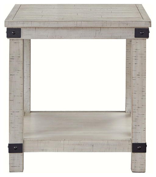 Carynhurst - Whitewash - Rectangular End Table - JaxCo Furniture