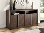 Dilenno - Dark Brown - Dining Room Server - JaxCo Furniture