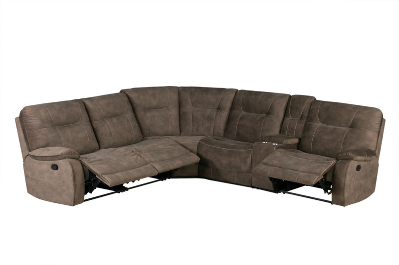 Cooper - Modular Manual Reclining Sectional - JaxCo Furniture