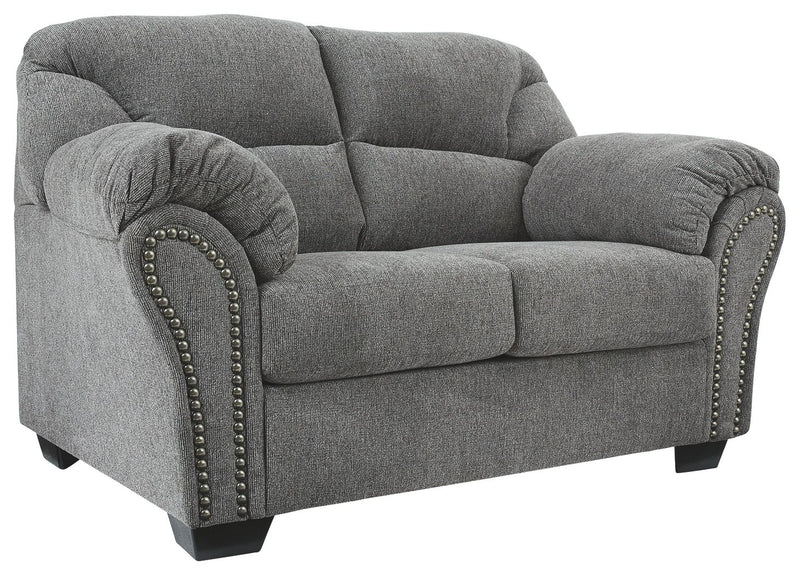 Allmaxx - Pewter - Loveseat - JaxCo Furniture