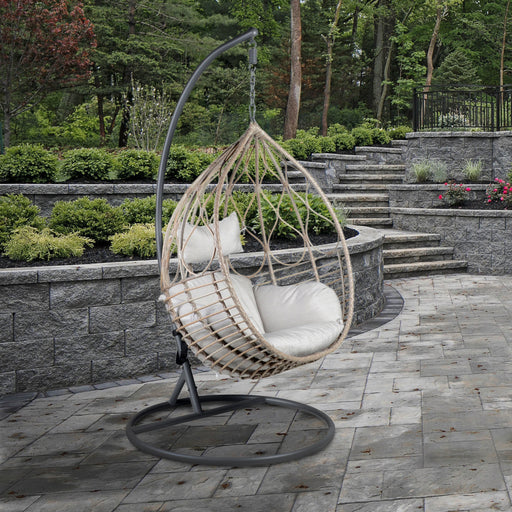 Lux - Basket Chair - White - JaxCo Furniture