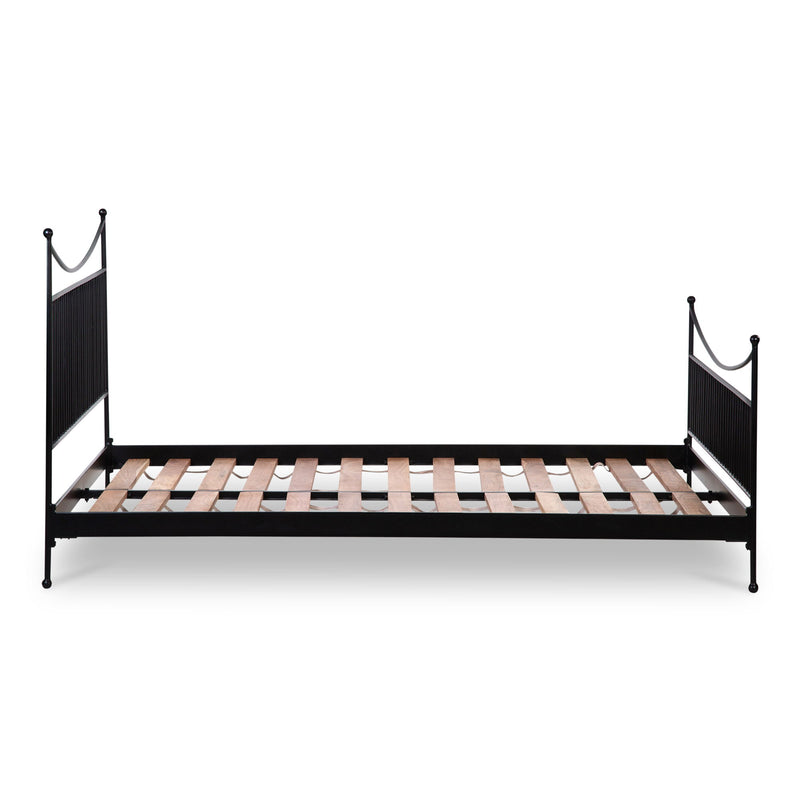 Monet - King Bed - Black - JaxCo Furniture
