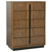 Terrace - 5-Drawer Chest Of Drawers - Ash Brown - JaxCo Furniture