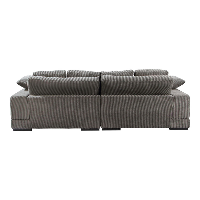 Plunge - Sectional - Gray - JaxCo Furniture