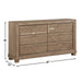 Montana - Dresser - JaxCo Furniture