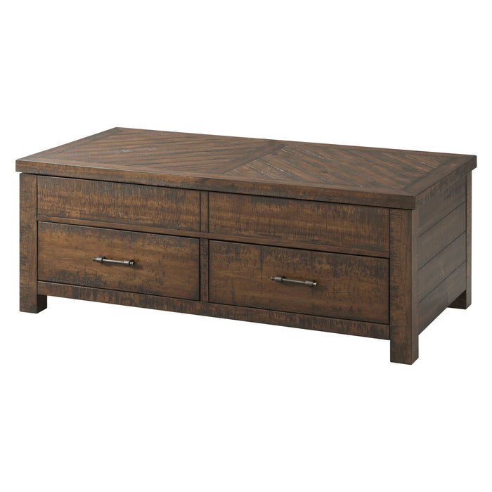 Jax - Lift Top Coffee Table - Dark Walnut - JaxCo Furniture