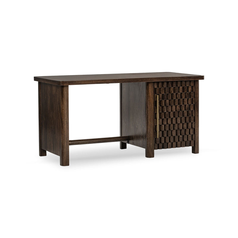 Norwood - Desk - Bark Brown - JaxCo Furniture