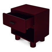 Jolene - Accent Nightstand - Red - JaxCo Furniture