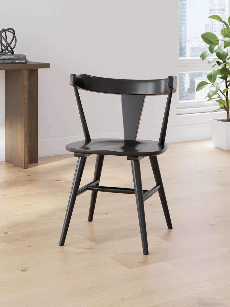 Gretlynn - Black - Dining Room Side Chair (Set of 2) - JaxCo Furniture