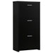 Vivian - 3-Drawer Engineered Wood Shoe Cabinet - Black - JaxCo Furniture