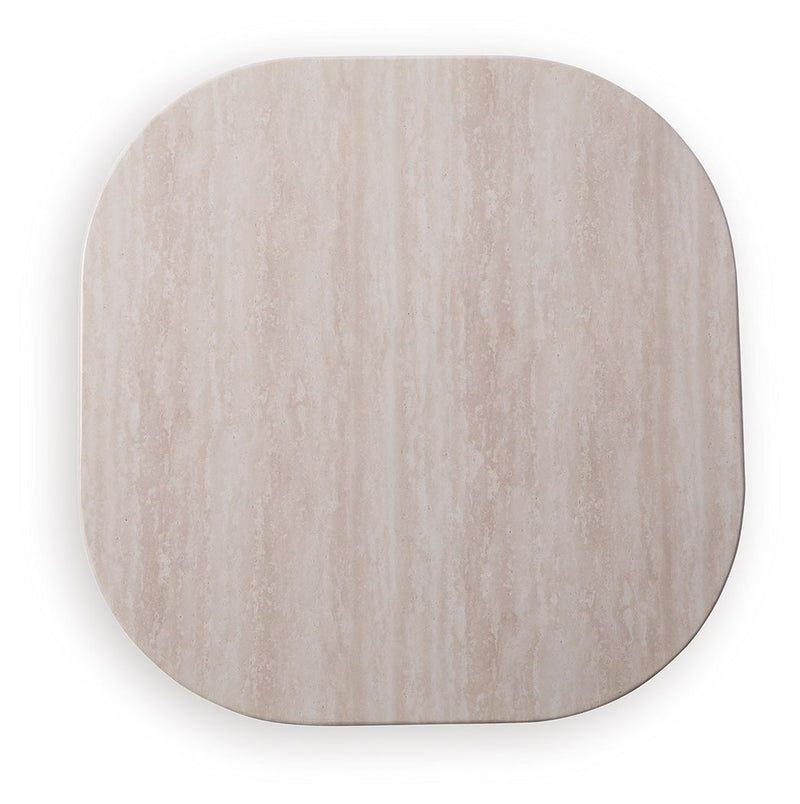 Dolan Creek - Square End Table - Beige / Brown - JaxCo Furniture