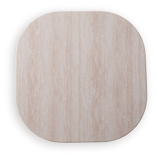 Dolan Creek - Square End Table - Beige / Brown - JaxCo Furniture