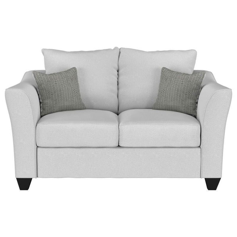 Salizar - Upholstered Flared Arm Loveseat - JaxCo Furniture