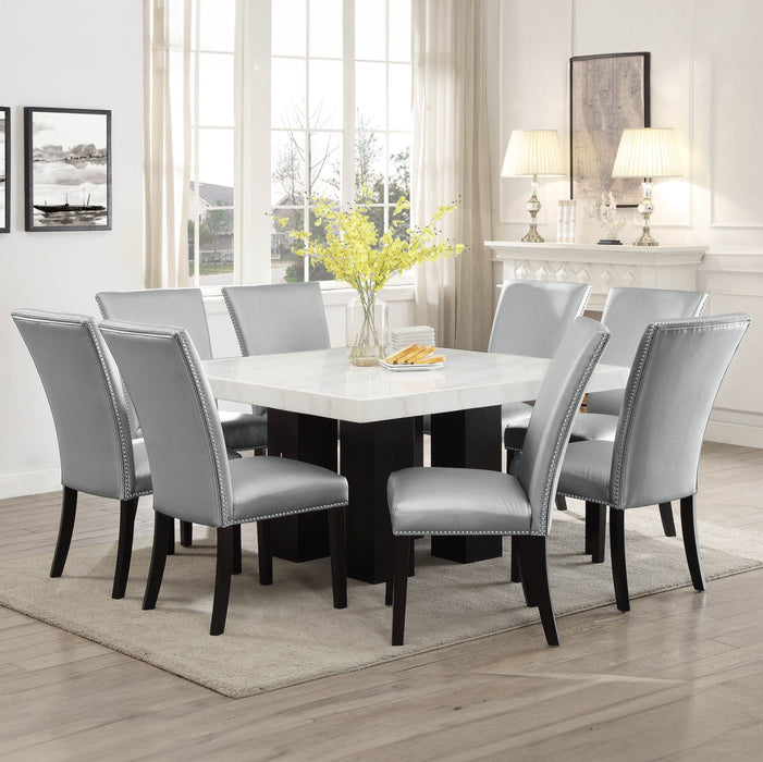 Camila - Square Dining Set - White Top - JaxCo Furniture