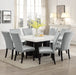 Camila - Square Dining Set - White Top - JaxCo Furniture