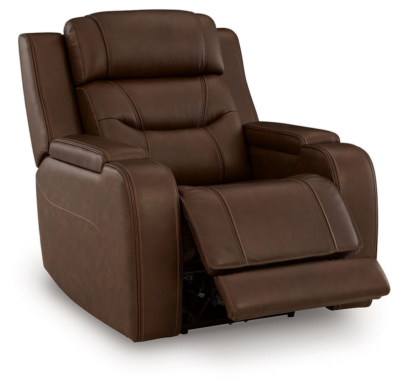 Knightington - Power Recliner With Audio Seating - JaxCo Furniture